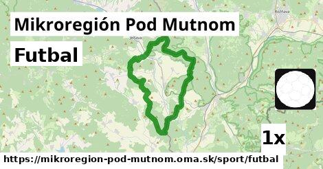 Futbal, Mikroregión Pod Mutnom