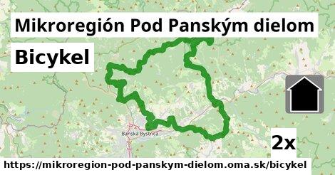 bicykel v Mikroregión Pod Panským dielom