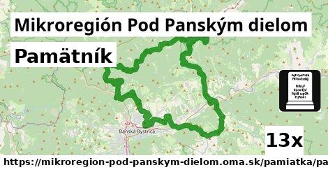 Pamätník, Mikroregión Pod Panským dielom