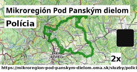 Polícia, Mikroregión Pod Panským dielom