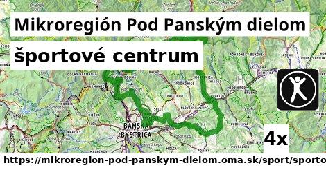 športové centrum, Mikroregión Pod Panským dielom