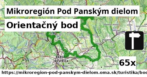 Orientačný bod, Mikroregión Pod Panským dielom