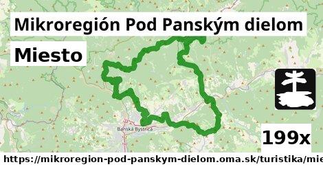 Miesto, Mikroregión Pod Panským dielom