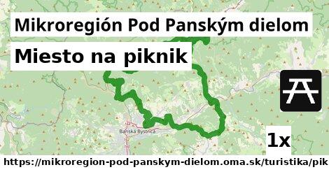 Miesto na piknik, Mikroregión Pod Panským dielom