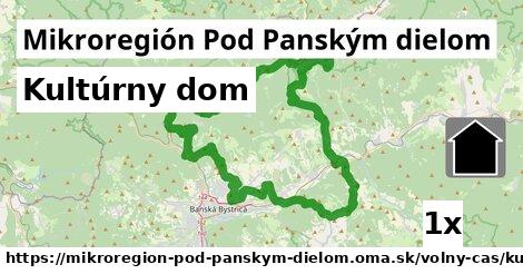 Kultúrny dom, Mikroregión Pod Panským dielom