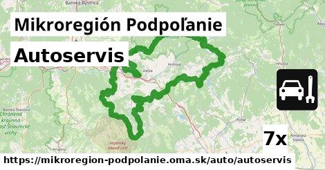 Autoservis, Mikroregión Podpoľanie