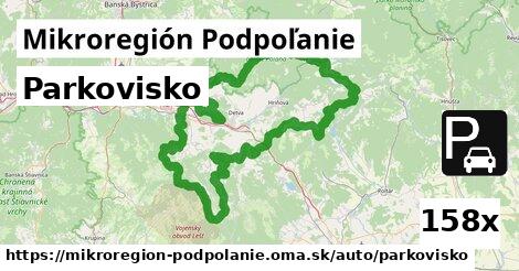 Parkovisko, Mikroregión Podpoľanie