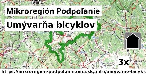 Umývarňa bicyklov, Mikroregión Podpoľanie