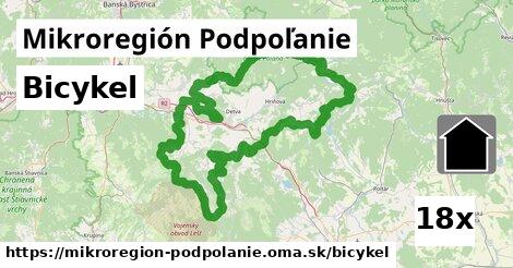 bicykel v Mikroregión Podpoľanie