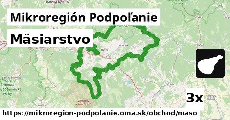 Mäsiarstvo, Mikroregión Podpoľanie