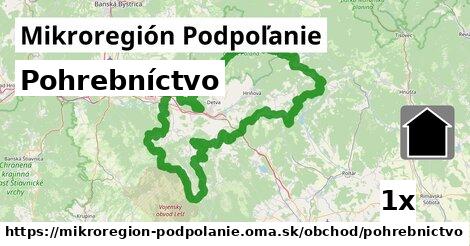 Pohrebníctvo, Mikroregión Podpoľanie