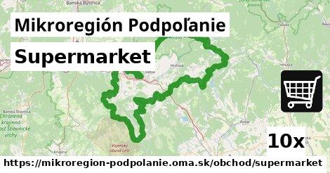 Supermarket, Mikroregión Podpoľanie