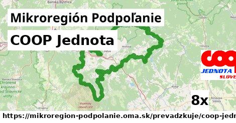 COOP Jednota, Mikroregión Podpoľanie