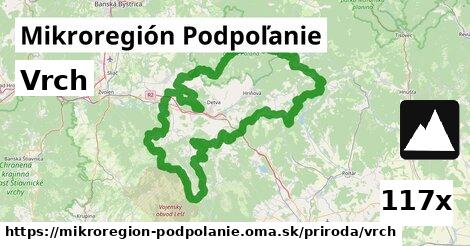 Vrch, Mikroregión Podpoľanie