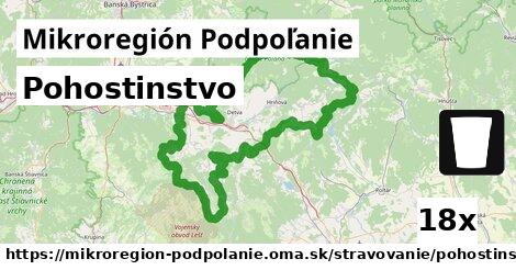 pohostinstvo v Mikroregión Podpoľanie