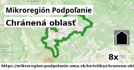 Chránená oblasť, Mikroregión Podpoľanie