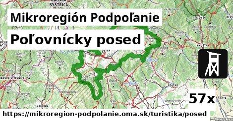 Poľovnícky posed, Mikroregión Podpoľanie