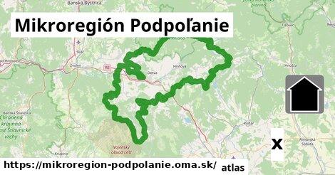 Vodárenská veža, Mikroregión Podpoľanie