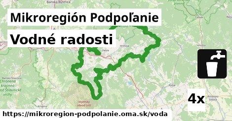 vodné radosti v Mikroregión Podpoľanie