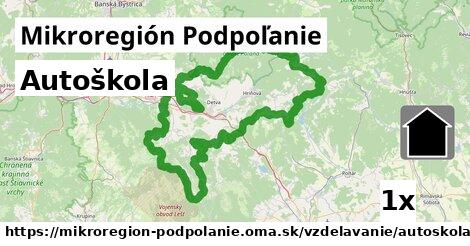 autoškola v Mikroregión Podpoľanie