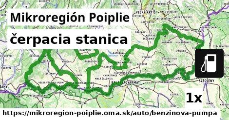 čerpacia stanica, Mikroregión Poiplie