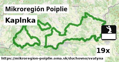 Kaplnka, Mikroregión Poiplie