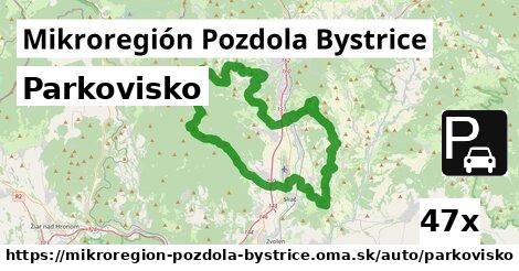 Parkovisko, Mikroregión Pozdola Bystrice