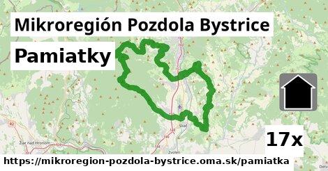 pamiatky v Mikroregión Pozdola Bystrice