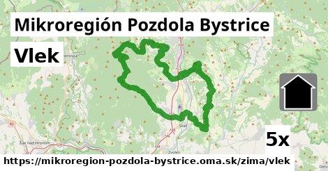 Vlek, Mikroregión Pozdola Bystrice