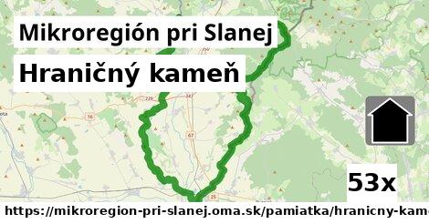 Hraničný kameň, Mikroregión pri Slanej