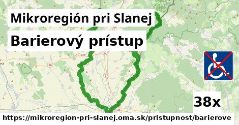 Barierový prístup, Mikroregión pri Slanej