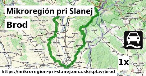 Brod, Mikroregión pri Slanej