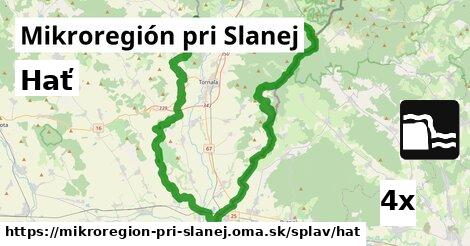 Hať, Mikroregión pri Slanej