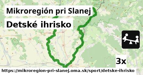 Detské ihrisko, Mikroregión pri Slanej