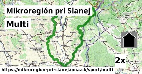 Multi, Mikroregión pri Slanej