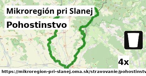 Pohostinstvo, Mikroregión pri Slanej