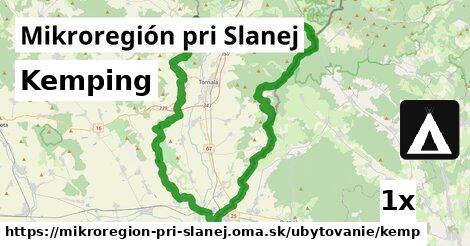 Kemping, Mikroregión pri Slanej