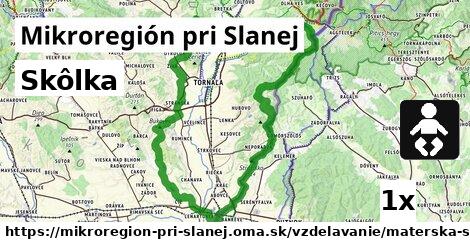 Skôlka, Mikroregión pri Slanej