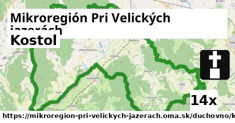 Kostol, Mikroregión Pri Velických jazerách