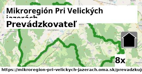 prevádzkovateľ v Mikroregión Pri Velických jazerách