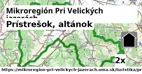 Prístrešok, altánok, Mikroregión Pri Velických jazerách