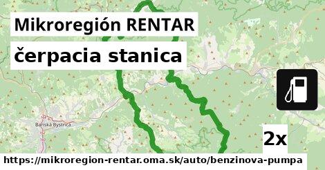 čerpacia stanica, Mikroregión RENTAR