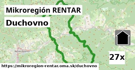 duchovno v Mikroregión RENTAR