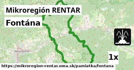 Fontána, Mikroregión RENTAR