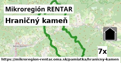 Hraničný kameň, Mikroregión RENTAR