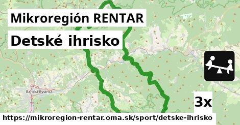 Detské ihrisko, Mikroregión RENTAR