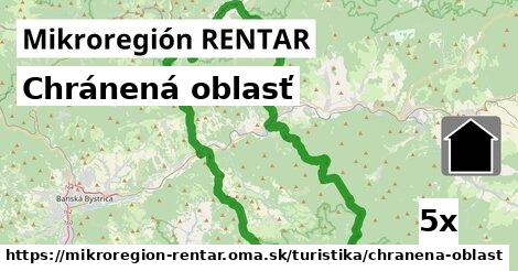 chránená oblasť v Mikroregión RENTAR