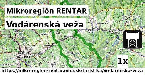 vodárenská veža v Mikroregión RENTAR