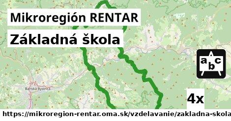 Základná škola, Mikroregión RENTAR