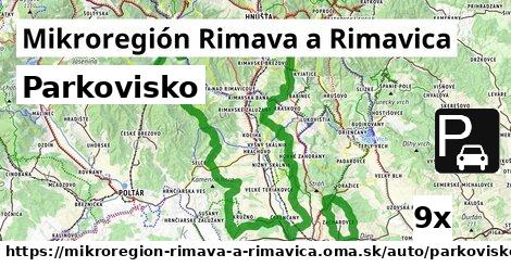 Parkovisko, Mikroregión Rimava a Rimavica